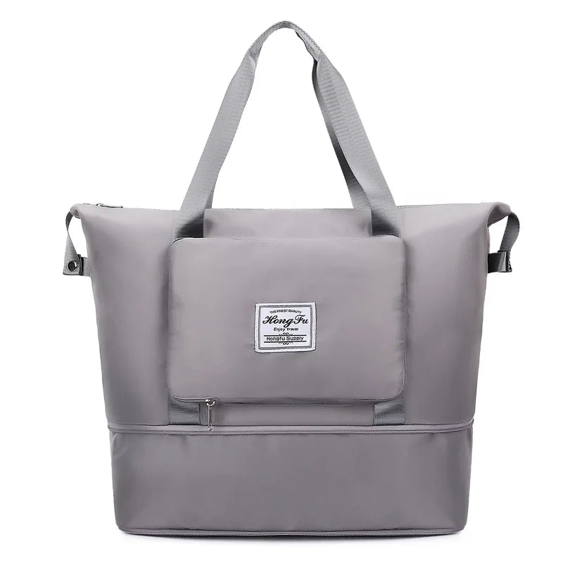 Bolso de viaje expandible y plegable de nylon