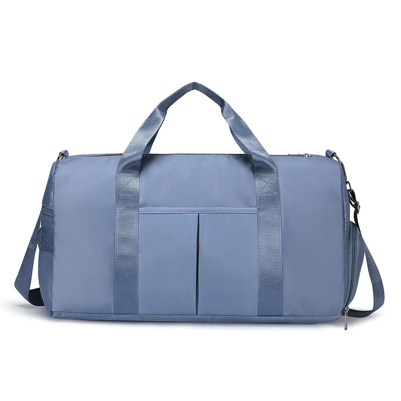 Bolso de viaje y gimnasio con separación húmedo-seco