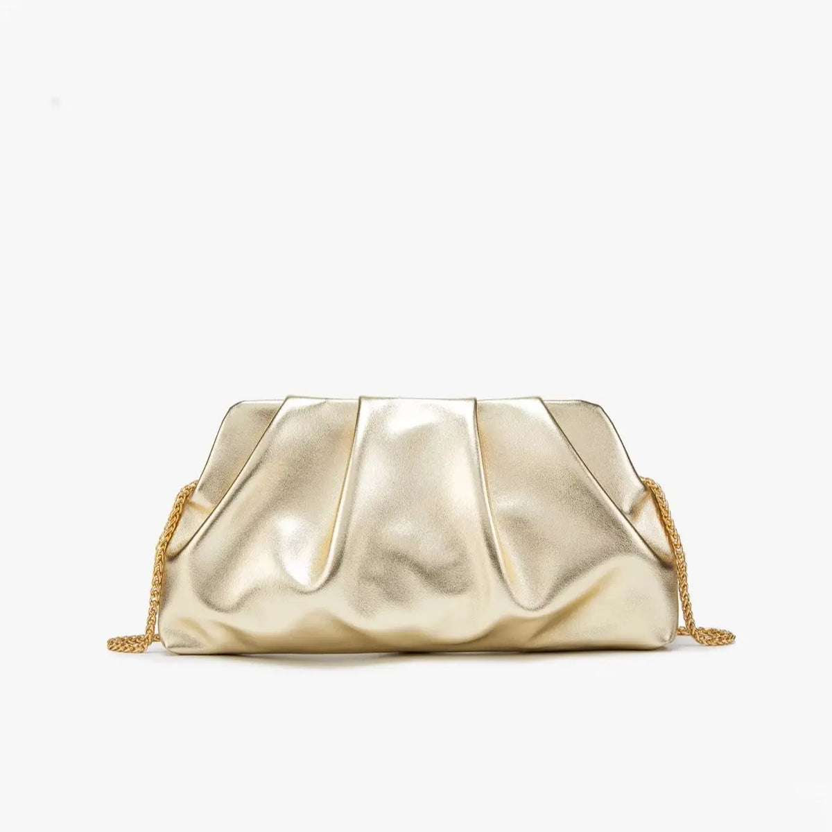 Cartera de fiesta de PU con cadena