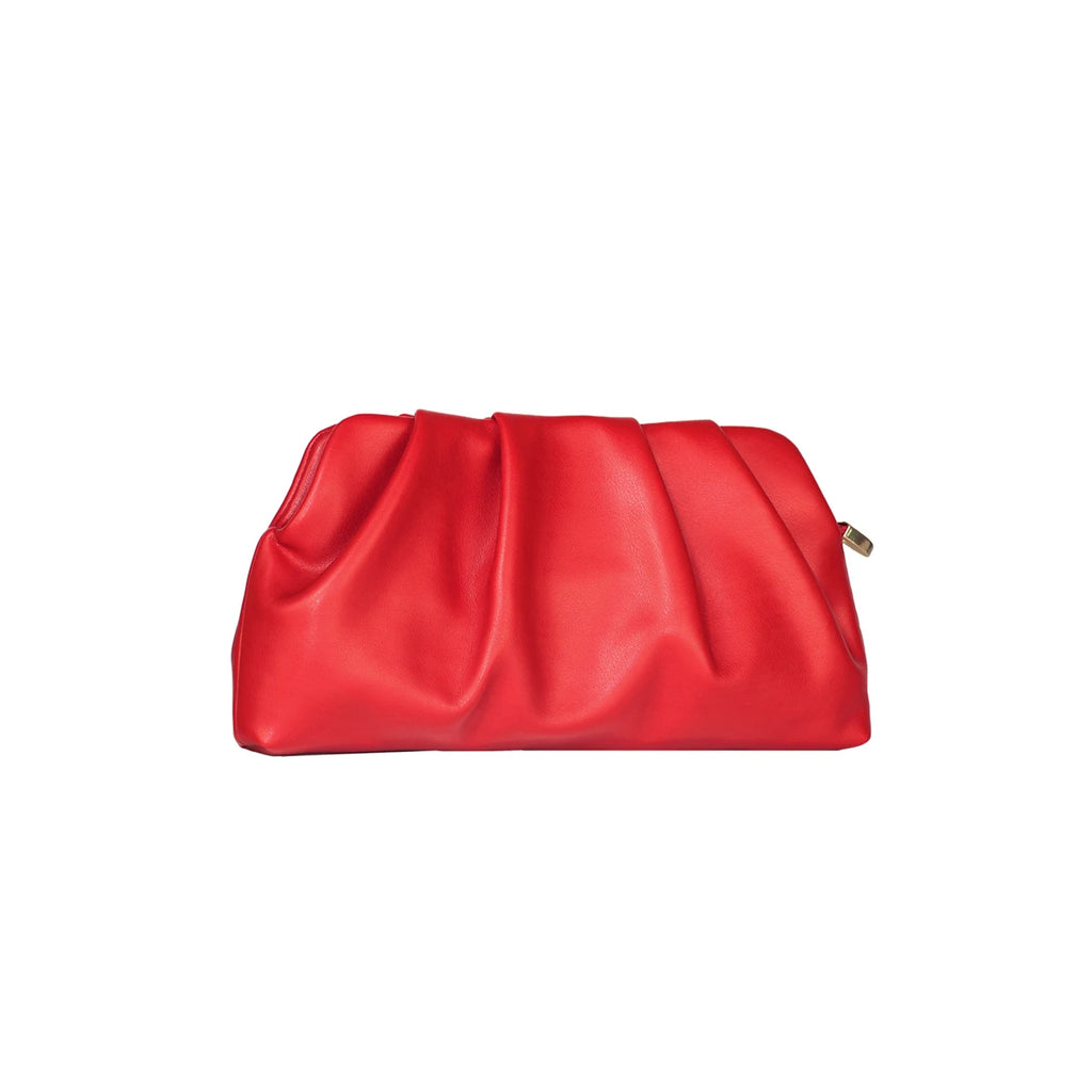 Cartera de fiesta de PU con cadena
