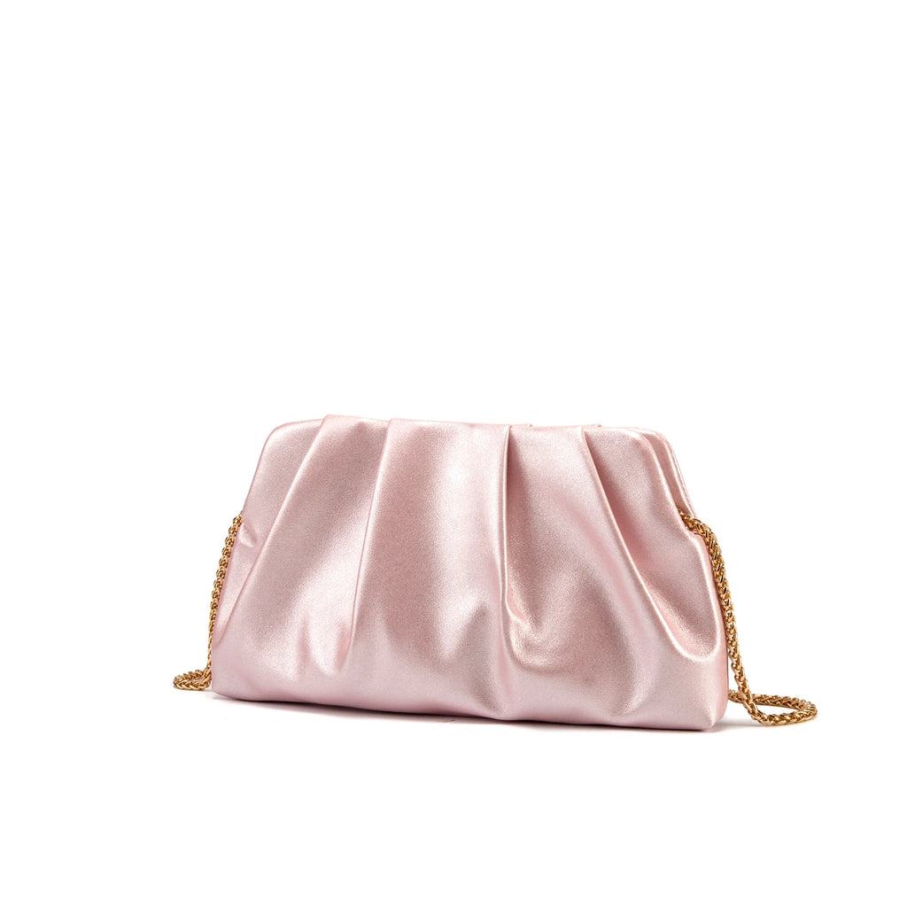 Cartera de fiesta de PU con cadena