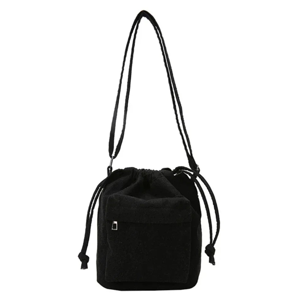 Cartera de corderoy con bolsillo interior con cierre