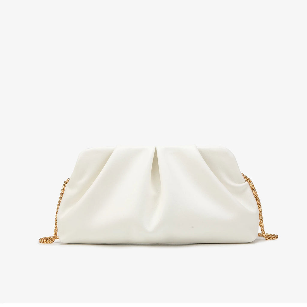 Cartera de fiesta de PU con cadena