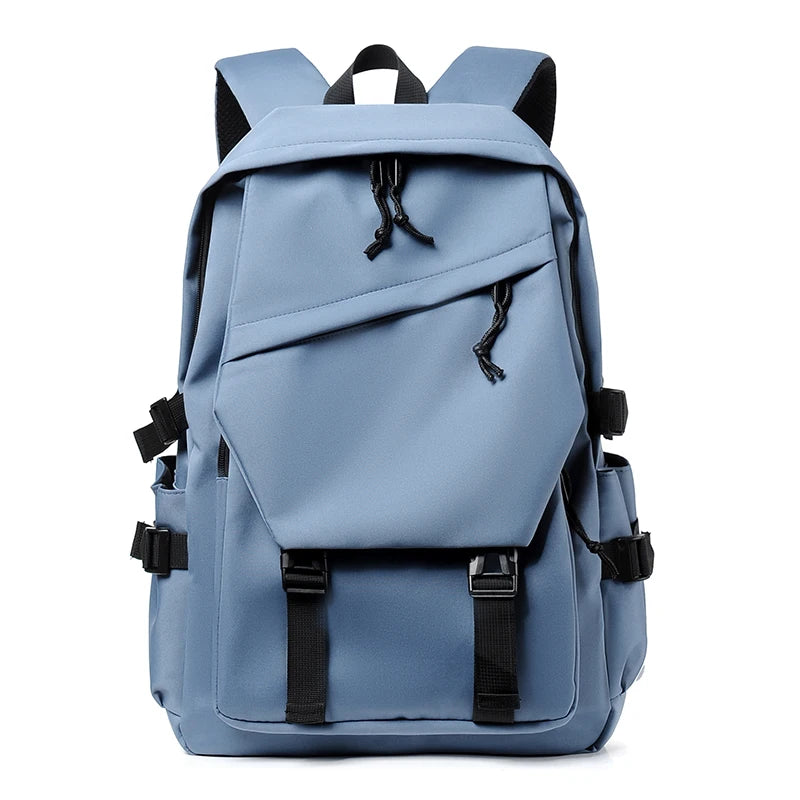 Mochila lisa de 47 cm para estudio y salidas