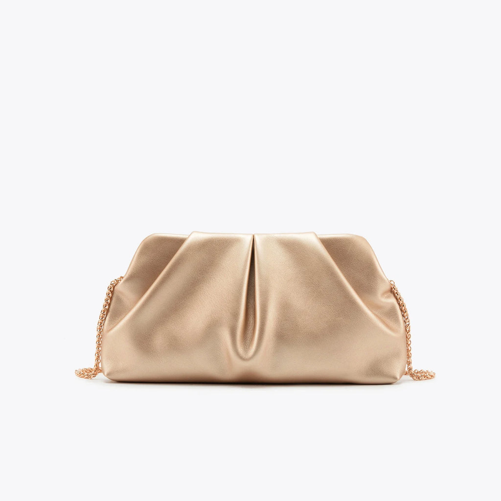 Cartera de fiesta de PU con cadena