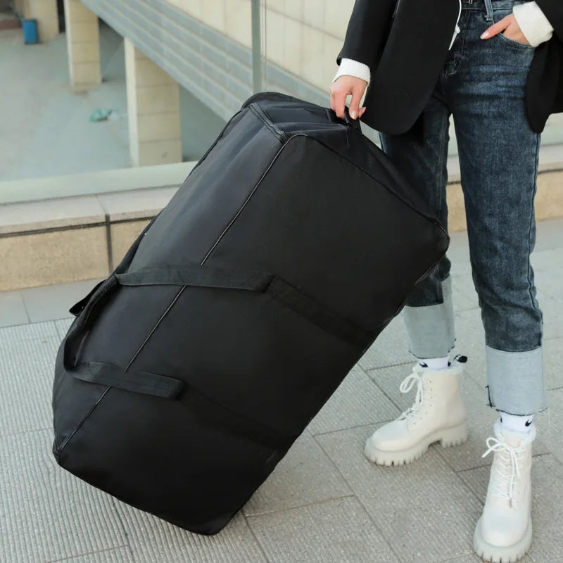 Bolso de viaje plegable y expandible con ruedas