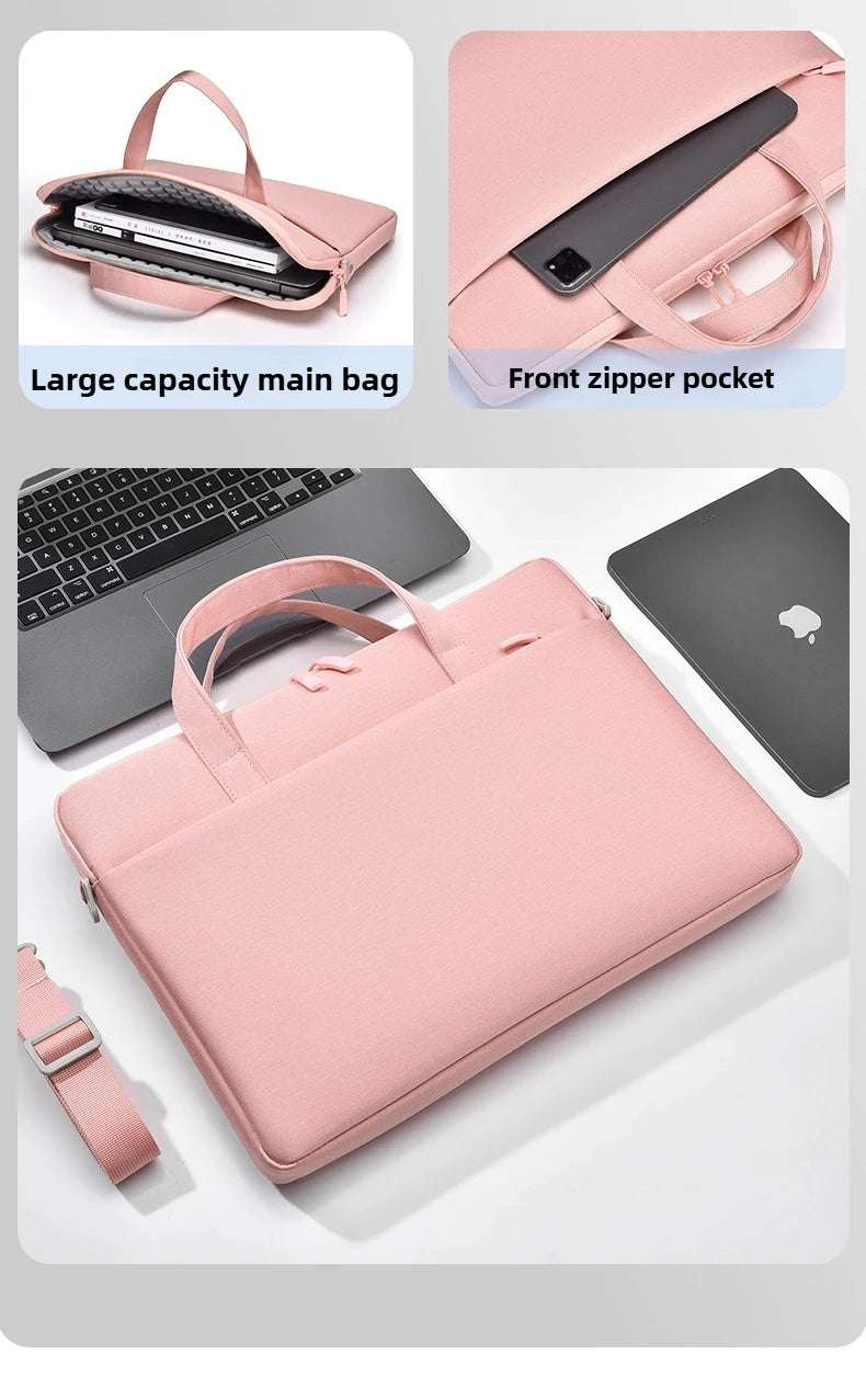 Maletín para notebook con espacio para accesorios