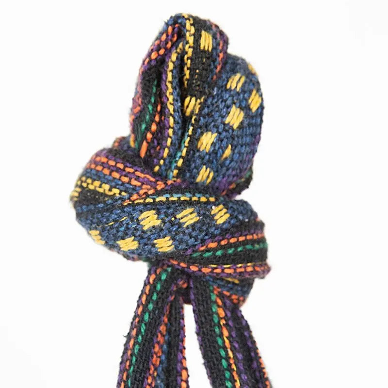 Cartera hobo de lona de estilo bohemio