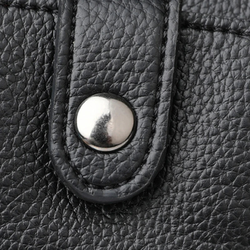 Bandolera portacelular de PU con bolsillo interior