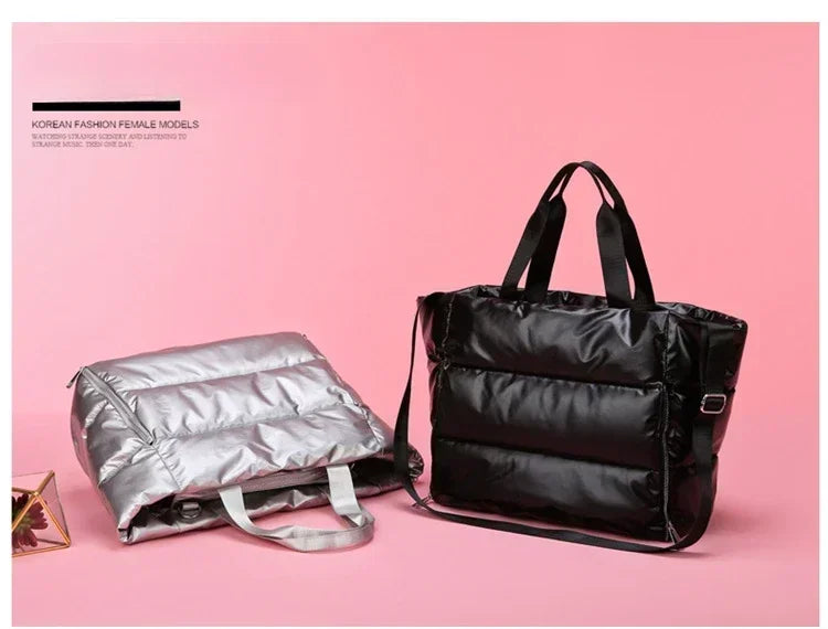 Bolso de gimnasio con bolsillo húmedo y correa desmontable