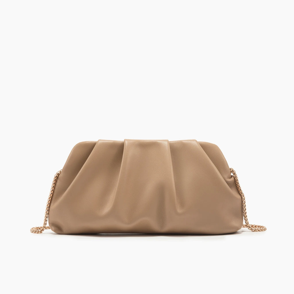 Cartera de fiesta de PU con cadena