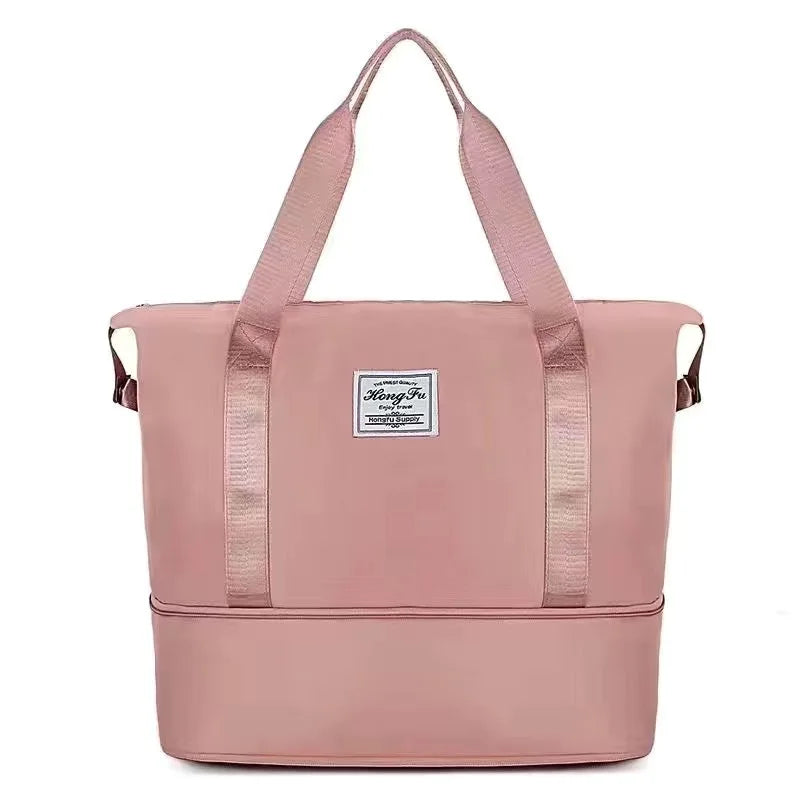 Bolso de viaje expandible y plegable de nylon