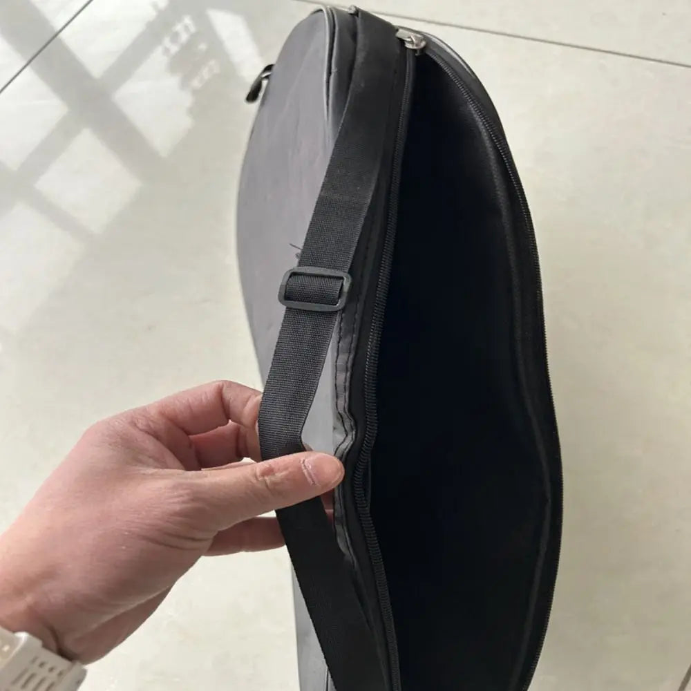 Bolso negro para raqueta de tejido Oxford