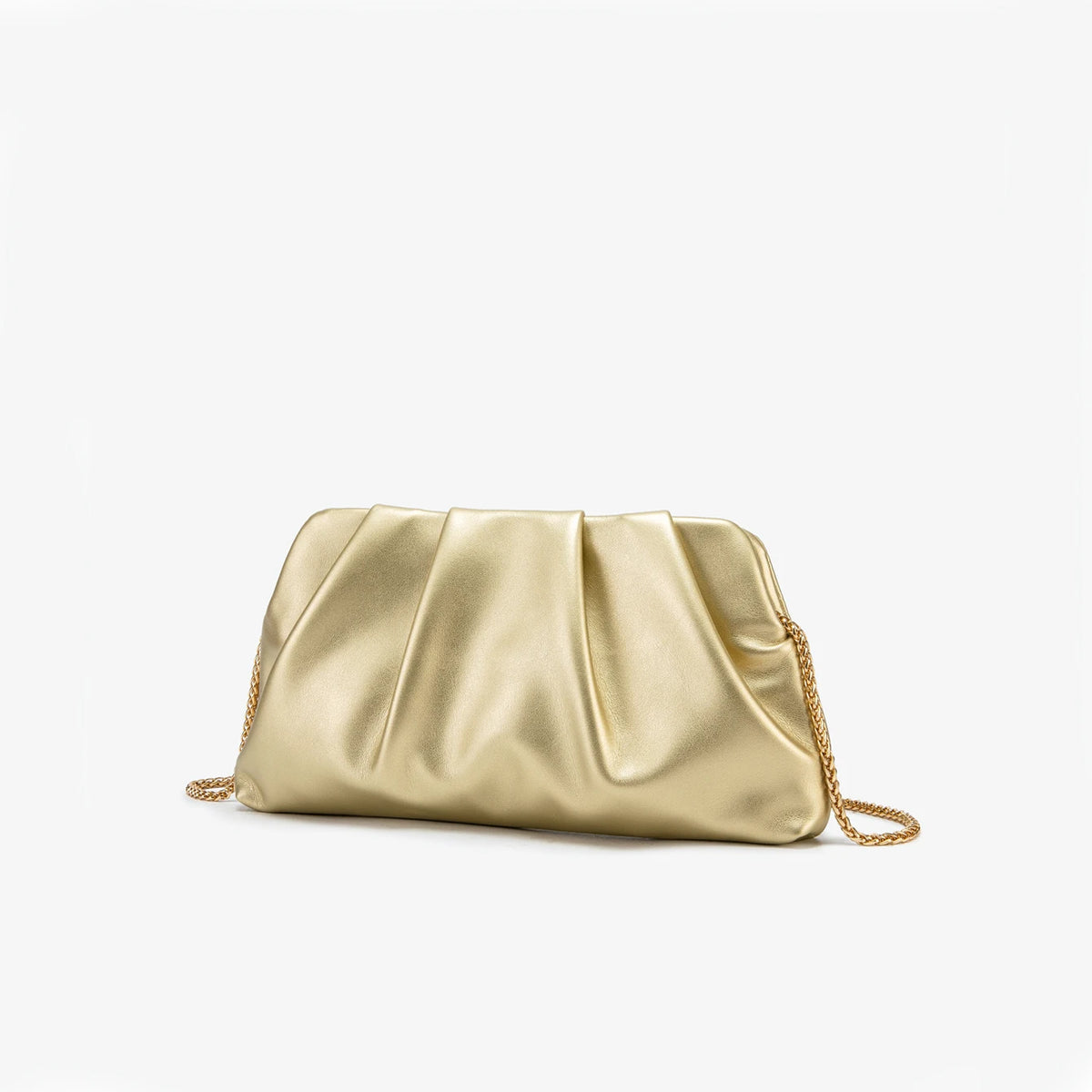 Cartera de fiesta de PU con cadena