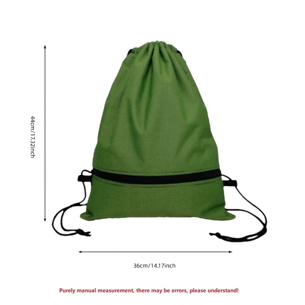 Mochila plegable de tejido Oxford con cordón