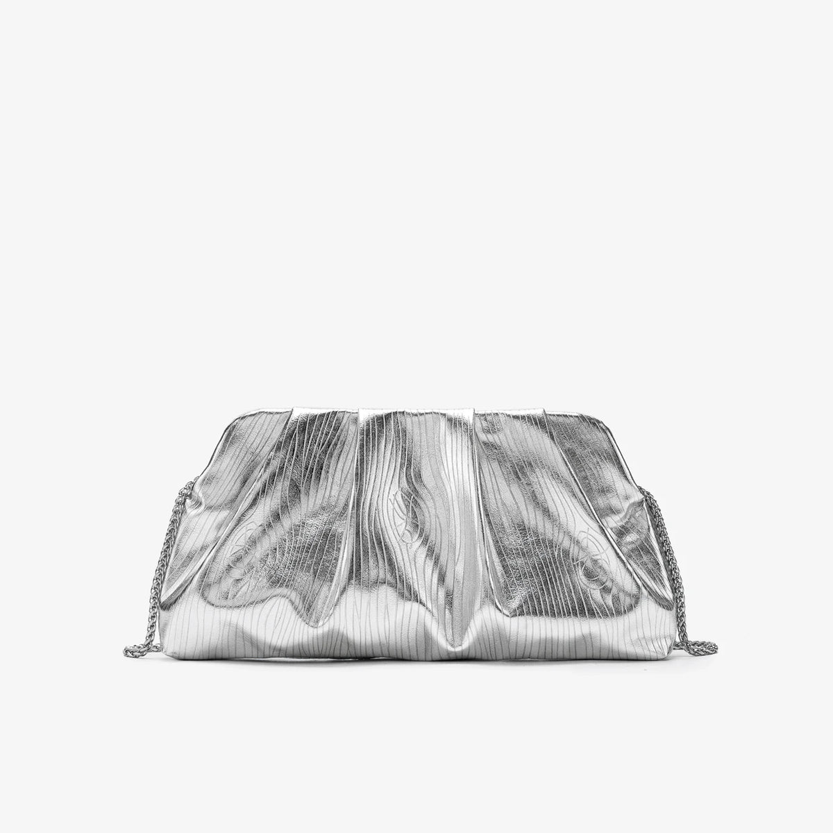 Cartera de fiesta de PU con cadena