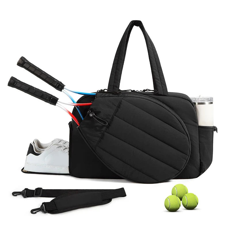 Bolso para raqueta con organización por compartimentos