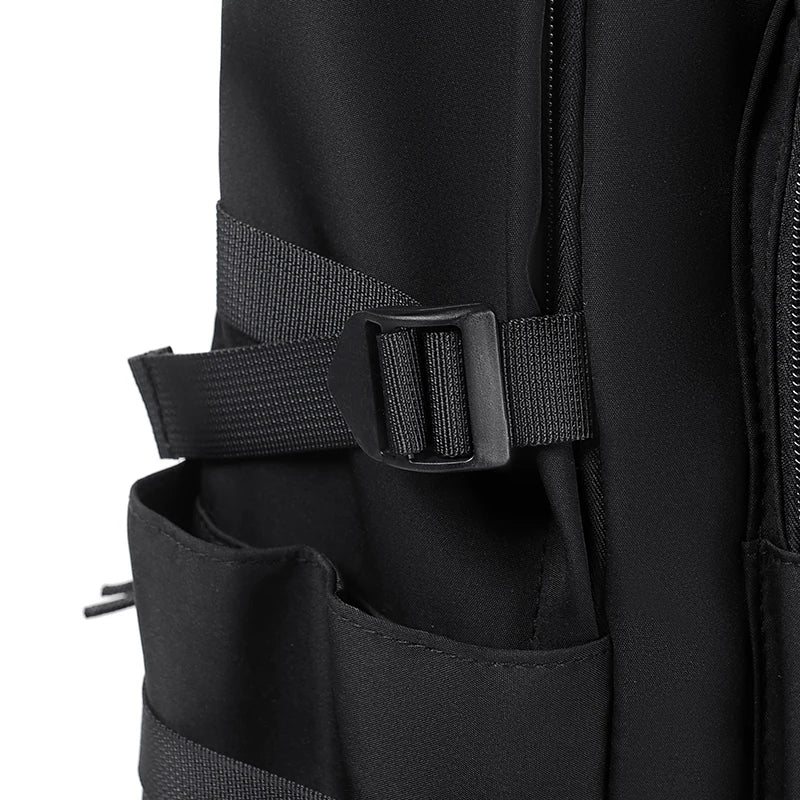 Mochila lisa de 47 cm para estudio y salidas