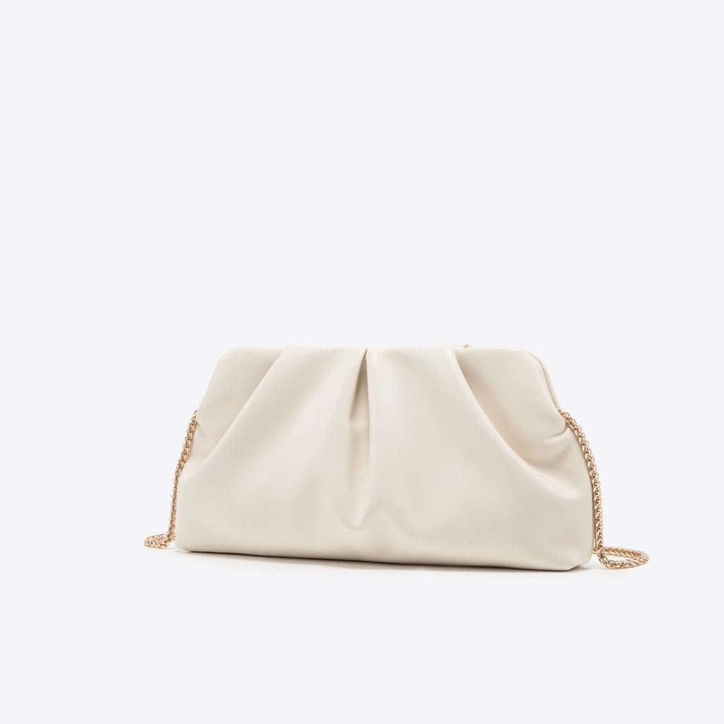 Cartera de fiesta de PU con cadena