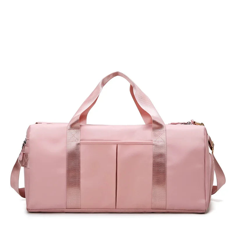 Bolso de viaje y gimnasio con separación húmedo-seco