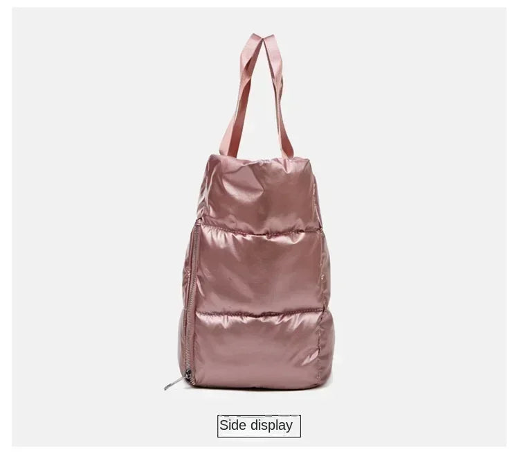 Bolso de gimnasio con bolsillo húmedo y correa desmontable
