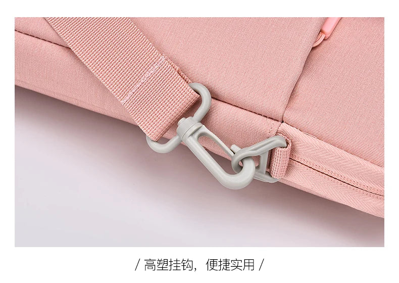 Maletín para notebook con espacio para accesorios