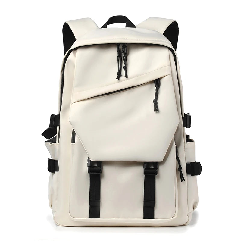 Mochila lisa de 47 cm para estudio y salidas