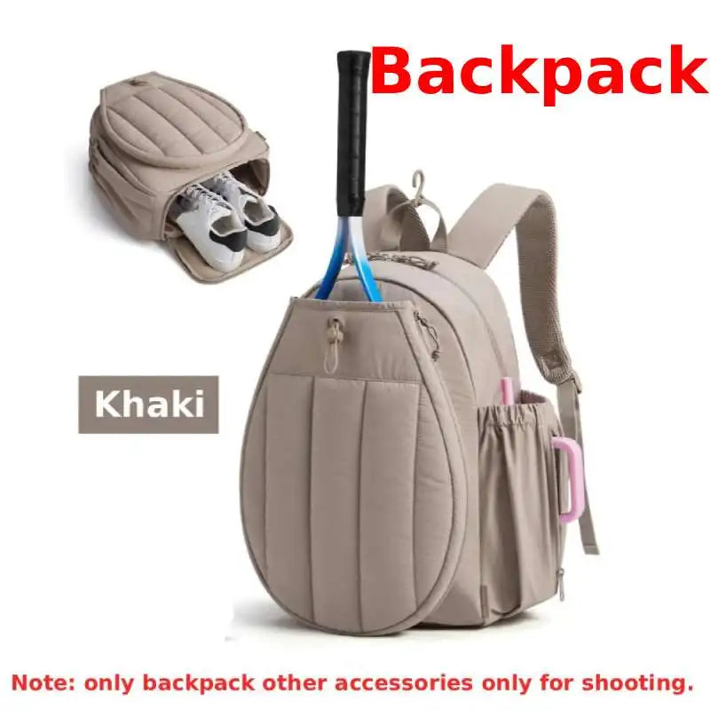 Bolso para raqueta con organización por compartimentos