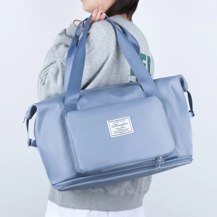 Bolso de viaje expandible y plegable de nylon