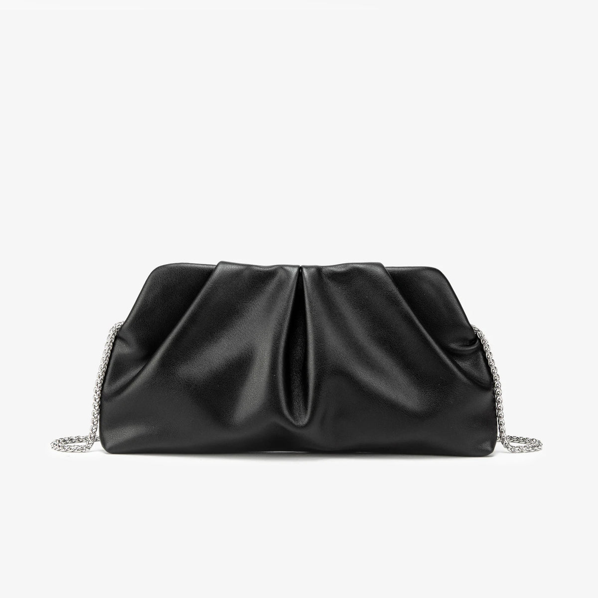 Cartera de fiesta de PU con cadena
