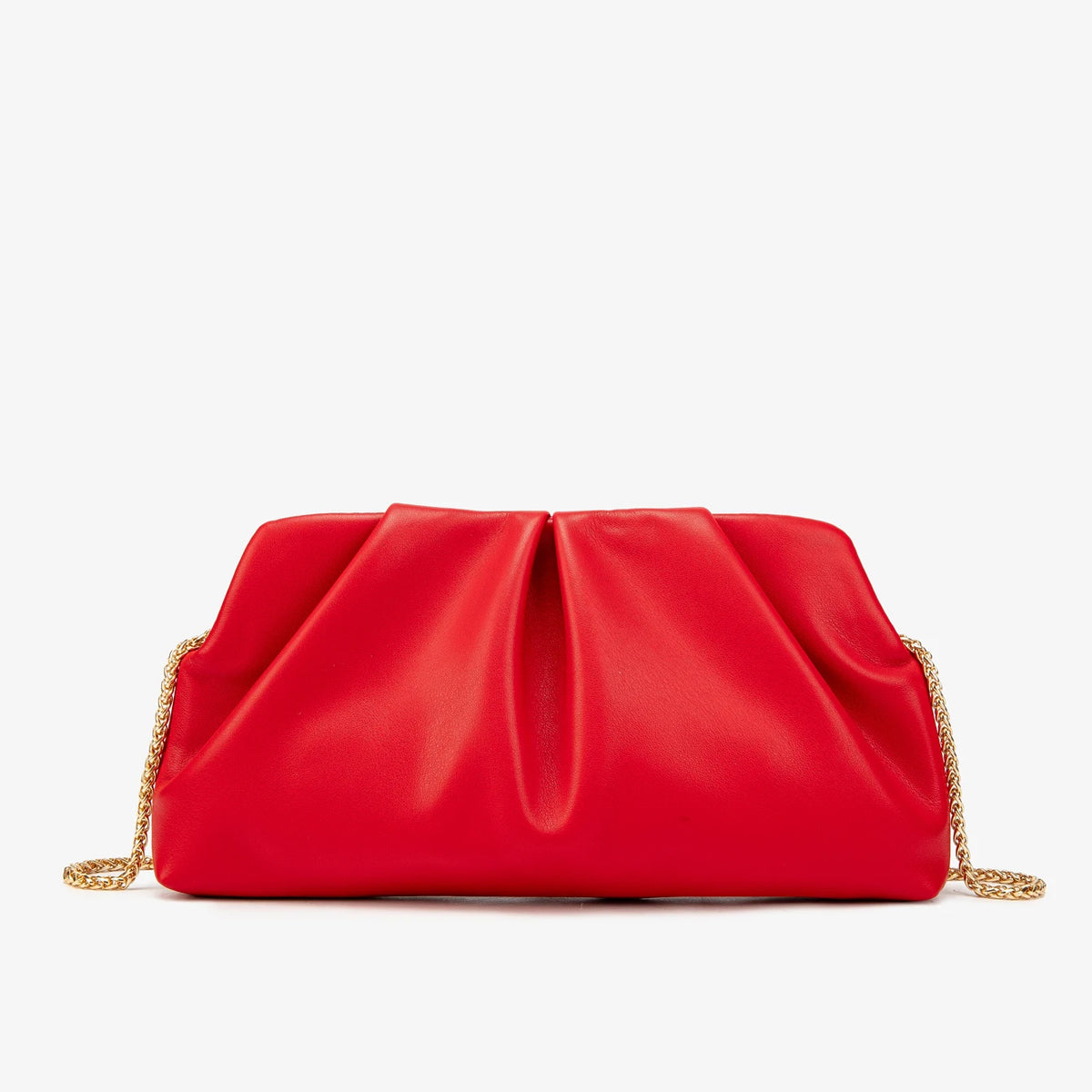 Cartera de fiesta de PU con cadena