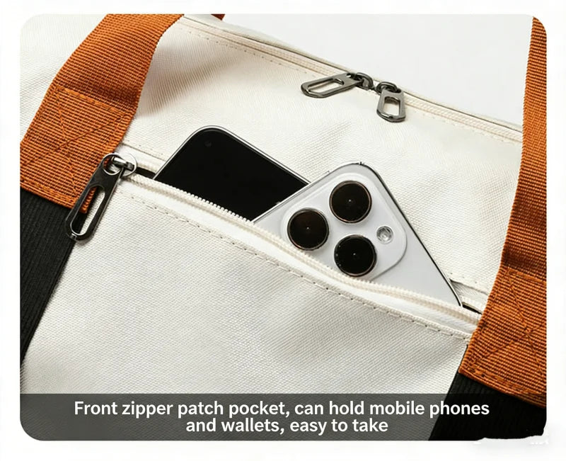 Bolso de viaje y gimnasio con compartimento para calzado