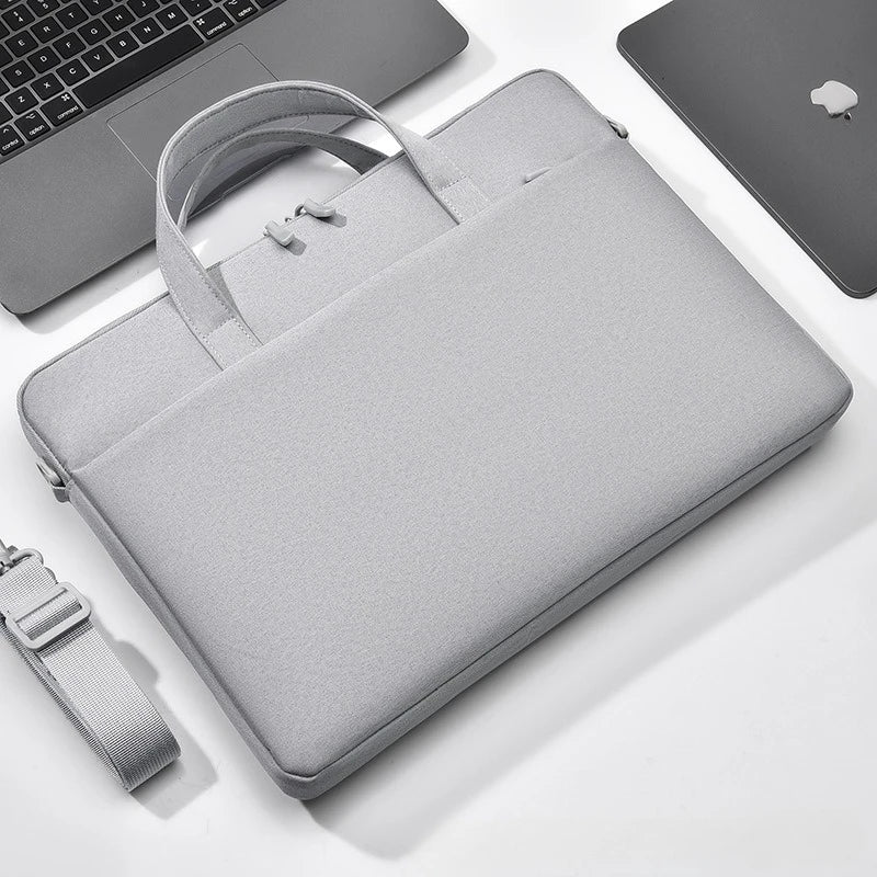 Maletín para notebook con espacio para accesorios