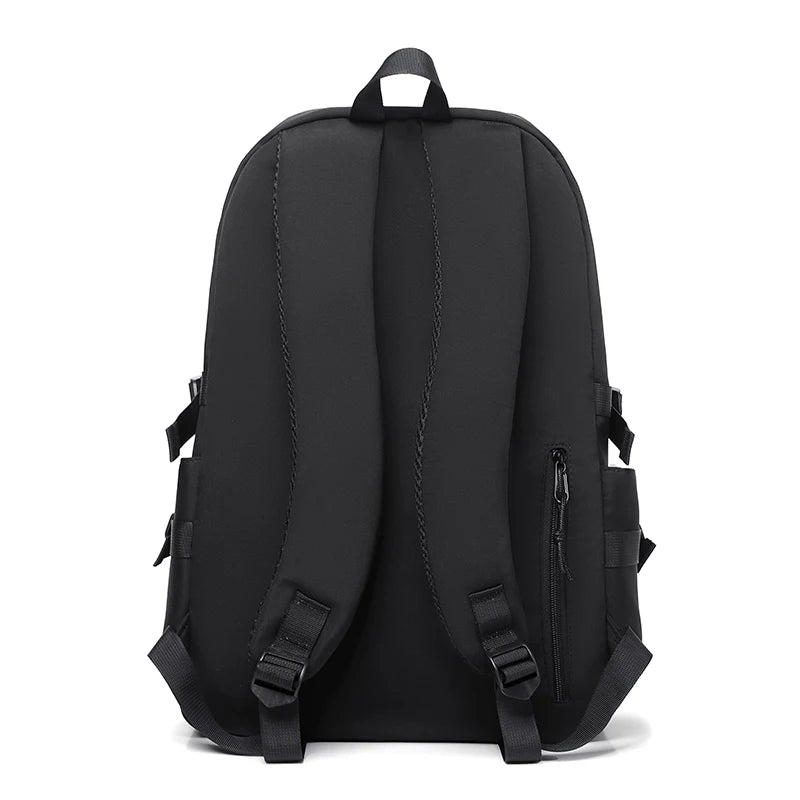 Mochila lisa de 47 cm para estudio y salidas