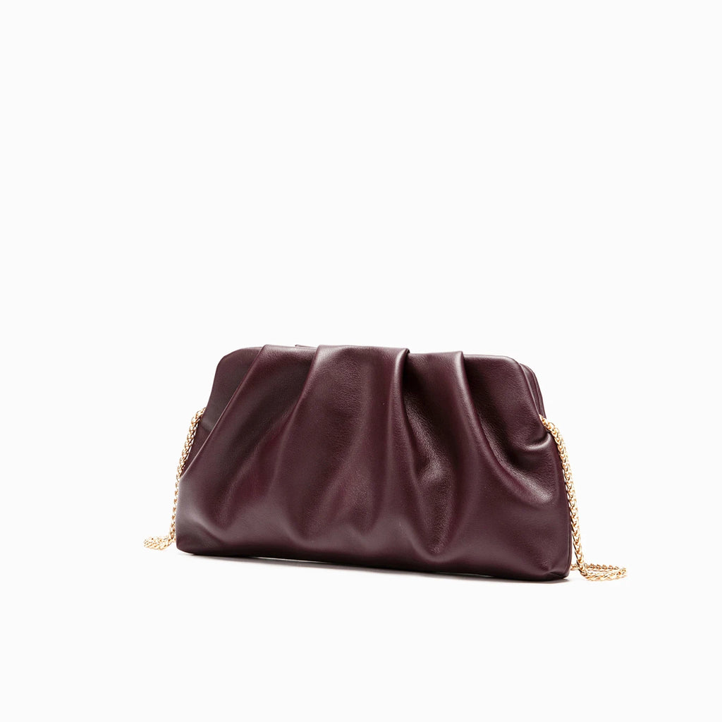 Cartera de fiesta de PU con cadena
