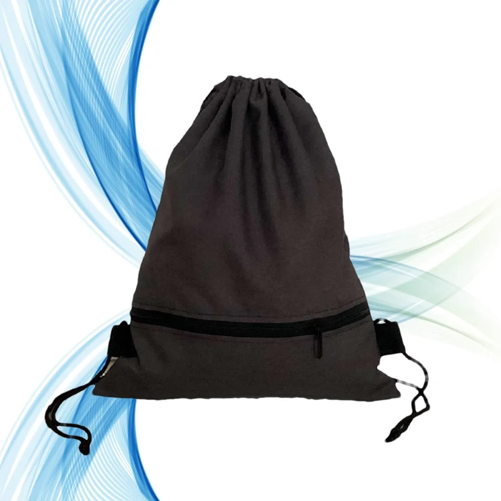 Mochila plegable de tejido Oxford con cordón