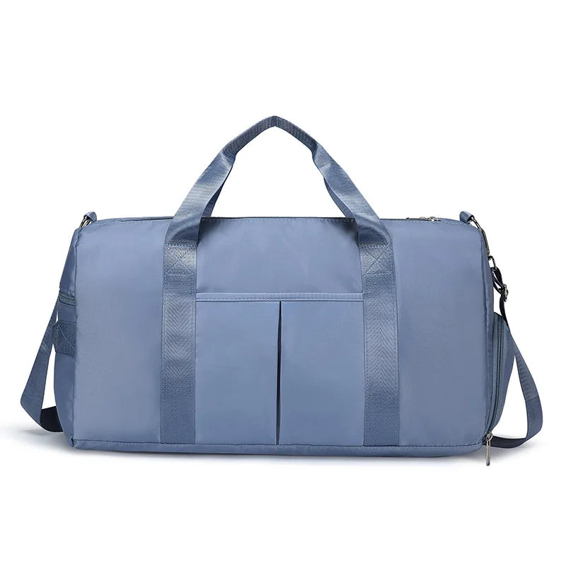 Bolso de viaje y gimnasio con separación húmedo-seco