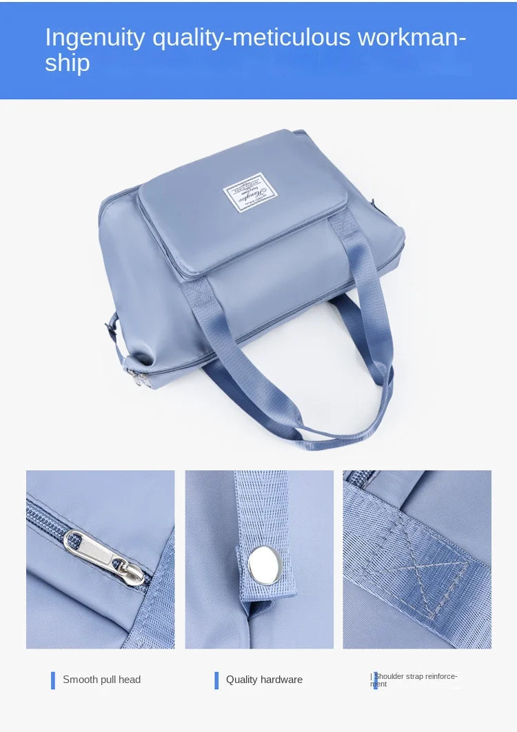 Bolso de viaje expandible y plegable de nylon