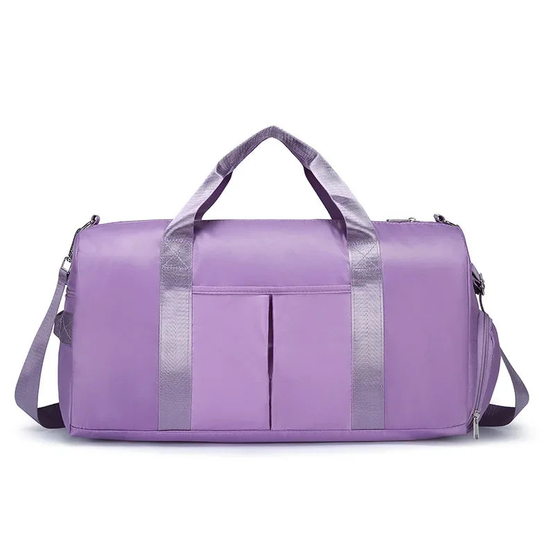 Bolso de viaje y gimnasio con separación húmedo-seco